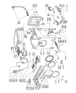 Схема №1 AWG 335/4 AWG 335-4 AWG 335-4 WP с изображением Кнопка, ручка переключения для стиралки Whirlpool 481941358939