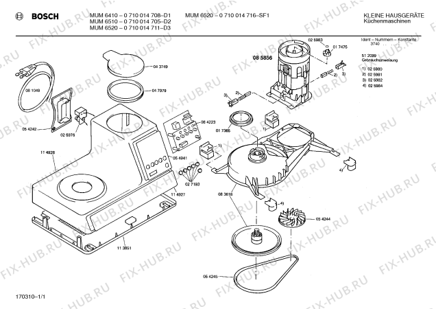 Схема №1 MUM6003 с изображением Угольные щетки для кухонного измельчителя Bosch 00025982