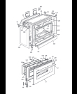 Схема №1 DGX 965 с изображением Провод для духового шкафа DELONGHI 1132034