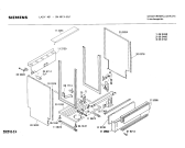 Схема №1 SN4513 с изображением Панель для посудомоечной машины Siemens 00116169