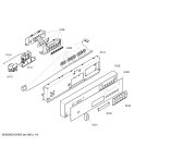 Схема №1 SF35T450EU с изображением Вкладыш в панель для электропосудомоечной машины Siemens 00441076