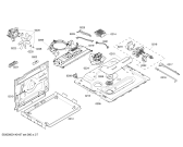 Схема №1 HL658540F с изображением Стеклокерамика для духового шкафа Siemens 00683417