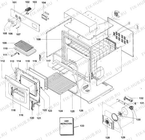 Схема №1 BS04B (F035654) с изображением Другое для плиты (духовки) Indesit C00224888