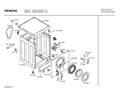 Схема №1 WM23000 с изображением Инструкция по эксплуатации для стиральной машины Siemens 00517290