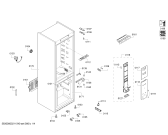 Схема №1 BD3056W3UN, Profilo с изображением Крышка для холодильной камеры Bosch 11028323