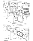 Схема №1 WAK 7990 с изображением Обшивка для стиральной машины Whirlpool 481245214968