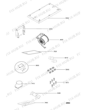 Схема №1 KEICD10010 (F096204) с изображением Лампа для вытяжки Indesit C00419469