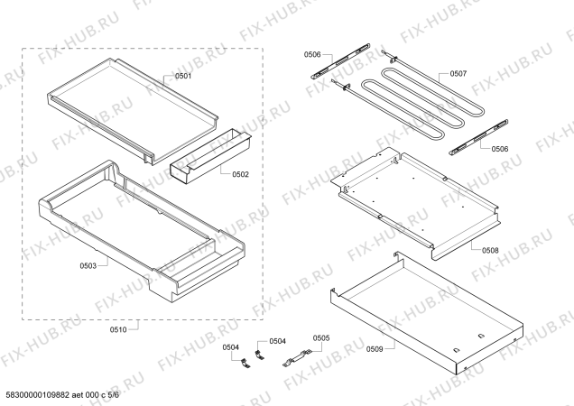 Схема №1 PG366BS с изображением Кабель для плиты (духовки) Bosch 00427105