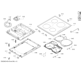 Схема №1 PIB651N14X BO.4I.60.TOP.BR.X.Bis с изображением Стеклокерамика для плиты (духовки) Bosch 00684026