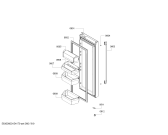 Схема №1 KFN91PJ10A с изображением Поднос для холодильника Bosch 00704081