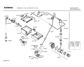 Схема №1 WXL1061FF SIWAMAT XL 1061 с изображением Таблица программ для стиралки Siemens 00418845