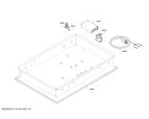 Схема №1 SGS305TS Thermador с изображением Варочная панель для электропечи Bosch 00776627