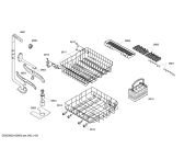 Схема №1 SGI45M05EU с изображением Панель управления для посудомоечной машины Bosch 00440512