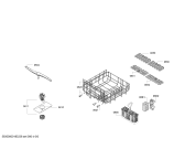 Схема №1 SKE64M05TI с изображением Передняя панель для посудомоечной машины Bosch 11005158