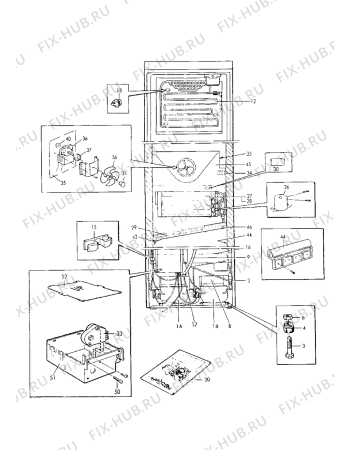 Взрыв-схема холодильника Electrolux TR1187 - Схема узла Cooling system 017