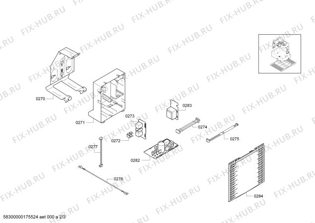 Взрыв-схема вытяжки Bosch DWK098E52 Bosch - Схема узла 02