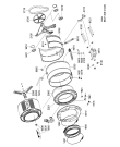 Схема №1 AWG 308 с изображением Крышка для стиралки Whirlpool 481246228456