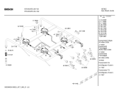 Схема №1 HSV442REU, Bosch с изображением Панель управления для плиты (духовки) Bosch 00446650