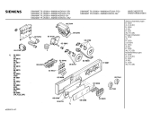 Схема №1 WM36010SI SIWAMAT PLUS 3601 с изображением Панель управления для стиралки Siemens 00119997