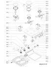 Схема №1 AKM 404/NB/01 с изображением Шланг для духового шкафа Whirlpool 480121104198
