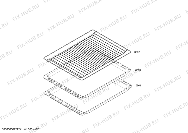 Схема №1 HEN60T053 с изображением Фронтальное стекло для плиты (духовки) Bosch 00477952