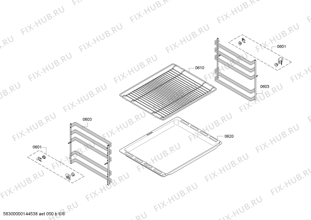 Схема №1 HBA10B050 с изображением Панель управления для плиты (духовки) Bosch 00678291