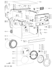 Схема №1 AWO/D 6100 с изображением Микромодуль для стиралки Whirlpool 480111100922