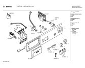 Схема №1 WFF1120GB, WFF1120 с изображением Панель управления для стиральной машины Bosch 00351648
