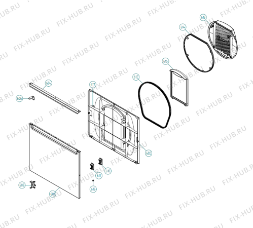 Взрыв-схема стиральной машины Gorenje T701 DK   -White (900002471, TD11ADK) - Схема узла 06