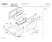 Схема №1 HN250236 с изображением Панель для духового шкафа Siemens 00118809