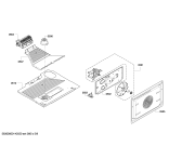 Схема №1 U14M42S0GB с изображением Переключатель режимов для плиты (духовки) Bosch 00616850