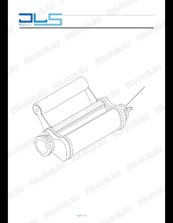 Взрыв-схема кухонного комбайна KENWOOD KVL4180S KITCHEN MACHINE - XL - Схема узла 5