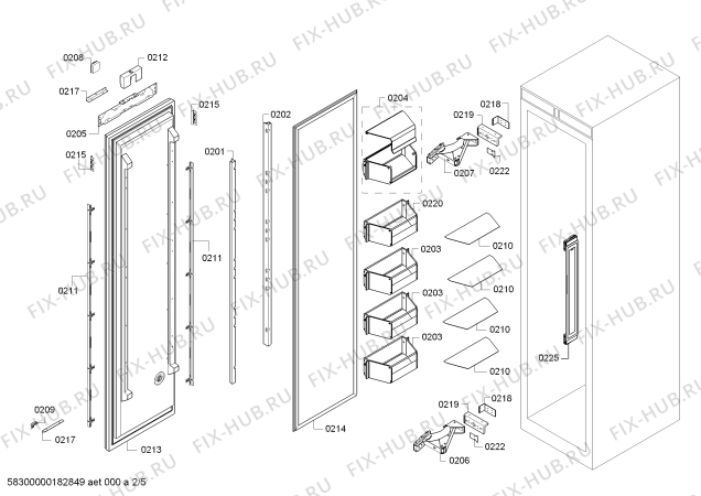 Схема №1 CI30RP01 с изображением Инвертор для холодильника Bosch 12021325