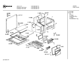 Схема №1 HA5000 с изображением Выдвижной ящик для плиты (духовки) Bosch 00203643