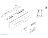 Схема №1 S41M58N1EU с изображением Модуль управления для электропосудомоечной машины Bosch 00678898