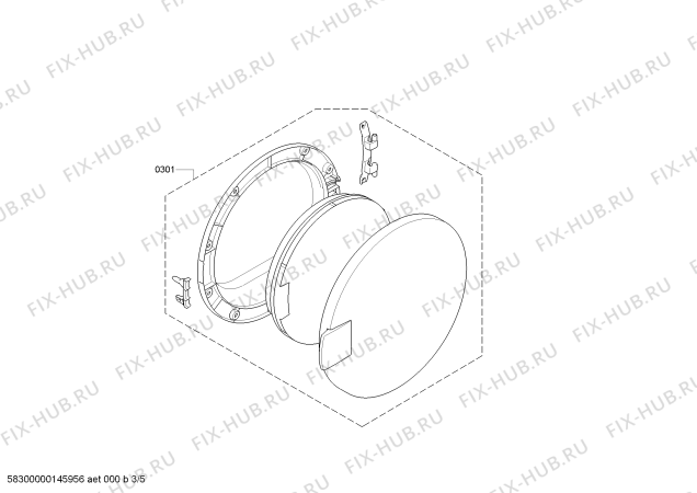 Схема №1 WT44C000EE с изображением Модуль управления для сушилки Bosch 00649753