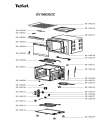 Схема №1 OV100000/5C с изображением Панель для духового шкафа Moulinex SS-186533