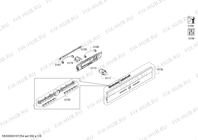 Схема №1 HB76RU561A с изображением Фронтальное стекло для духового шкафа Siemens 00688405