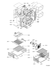 Схема №1 AKP952IX (F091082) с изображением Фиксатор для плиты (духовки) Indesit C00335921