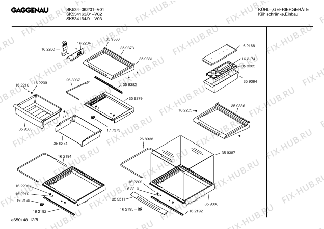 Схема №1 SK534163 с изображением Держатель для холодильника Bosch 00269184