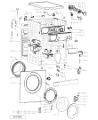 Схема №1 AWM 4040 с изображением Декоративная панель для стиралки Whirlpool 481245213353