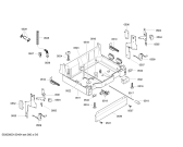 Схема №1 SHU9922UC с изображением Панель управления для посудомойки Bosch 00299547