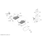 Схема №1 KGN46AI11Z с изображением Дверь для холодильной камеры Bosch 00714100