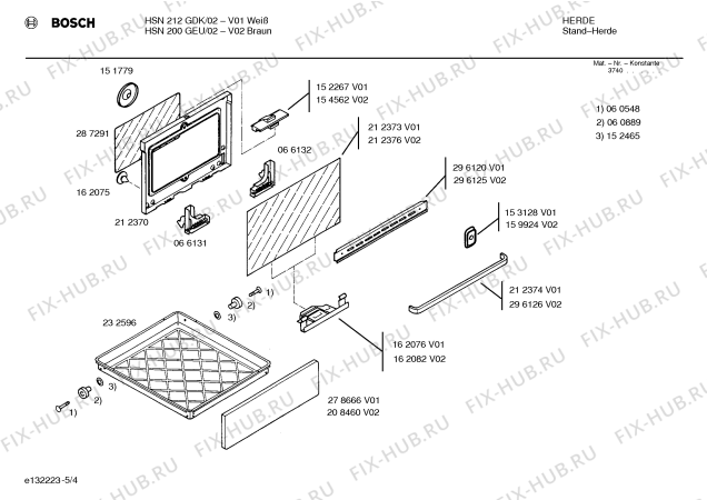 Схема №1 EH694HMS с изображением Переключатель для плиты (духовки) Bosch 00068754