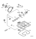 Схема №1 FOB481W с изображением Тэн для духового шкафа Zanussi 3570583017