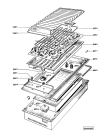 Схема №1 AKM 108/NB с изображением Уплотнение для плиты (духовки) Whirlpool 481990410062