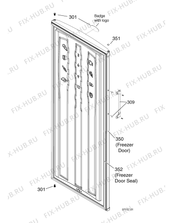 Схема №2 RLA50P (F031510) с изображением Криостат для холодильника Indesit C00218853