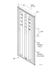 Схема №2 RLA50P (F031510) с изображением Дверка для холодильника Indesit C00218896