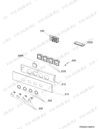 Схема №1 PF300011M с изображением Обшивка для духового шкафа Aeg 5616537006