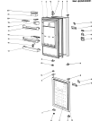 Схема №1 KRF315E (F001032) с изображением Кулер для холодильной камеры Indesit C00042662